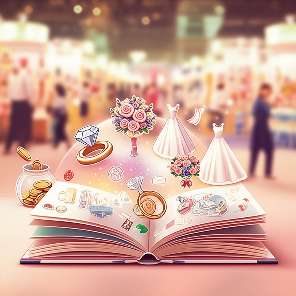 행복한 예비 부부 이미지