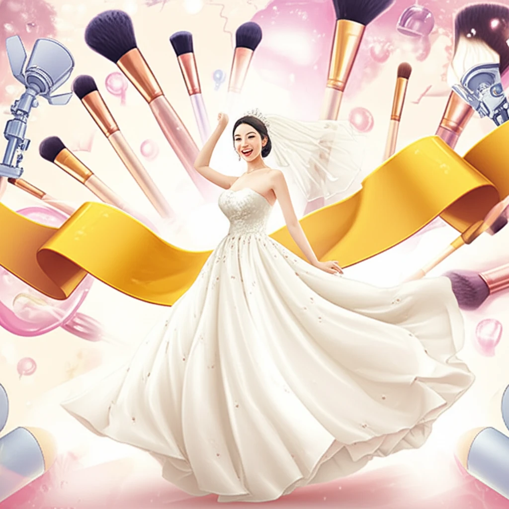 웨딩 박람회 부스 전경