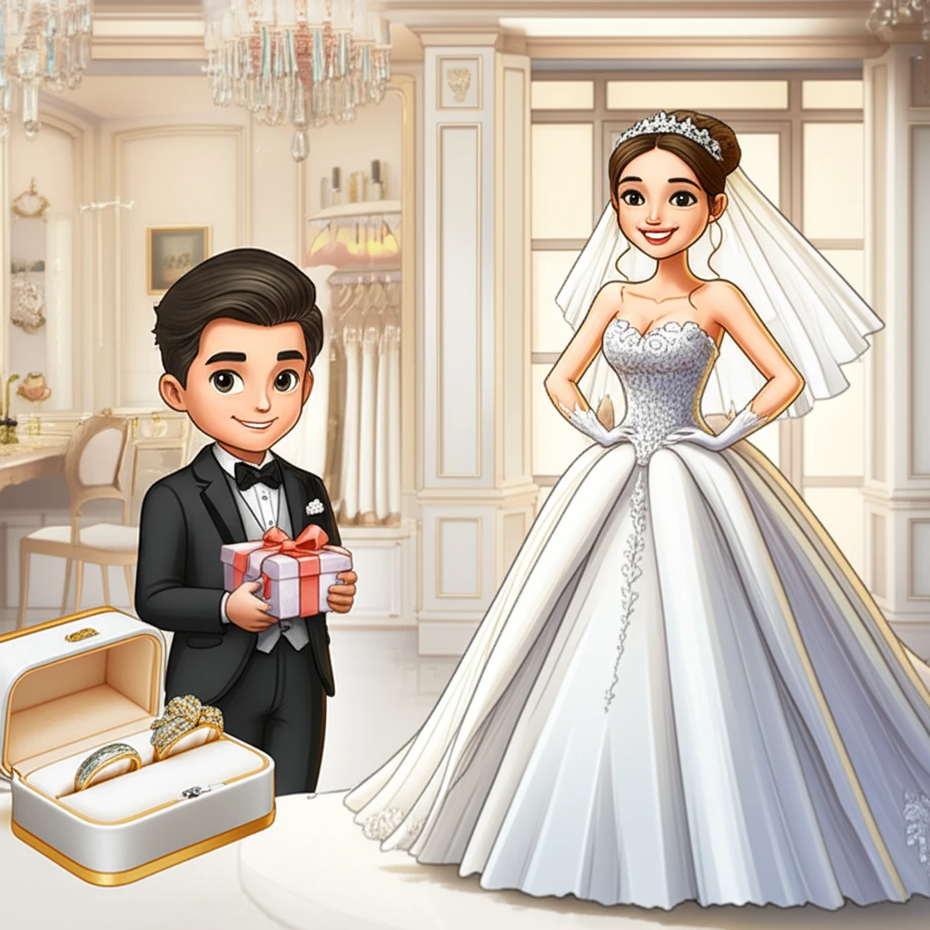 웨딩 전문가 1:1 상담 모습