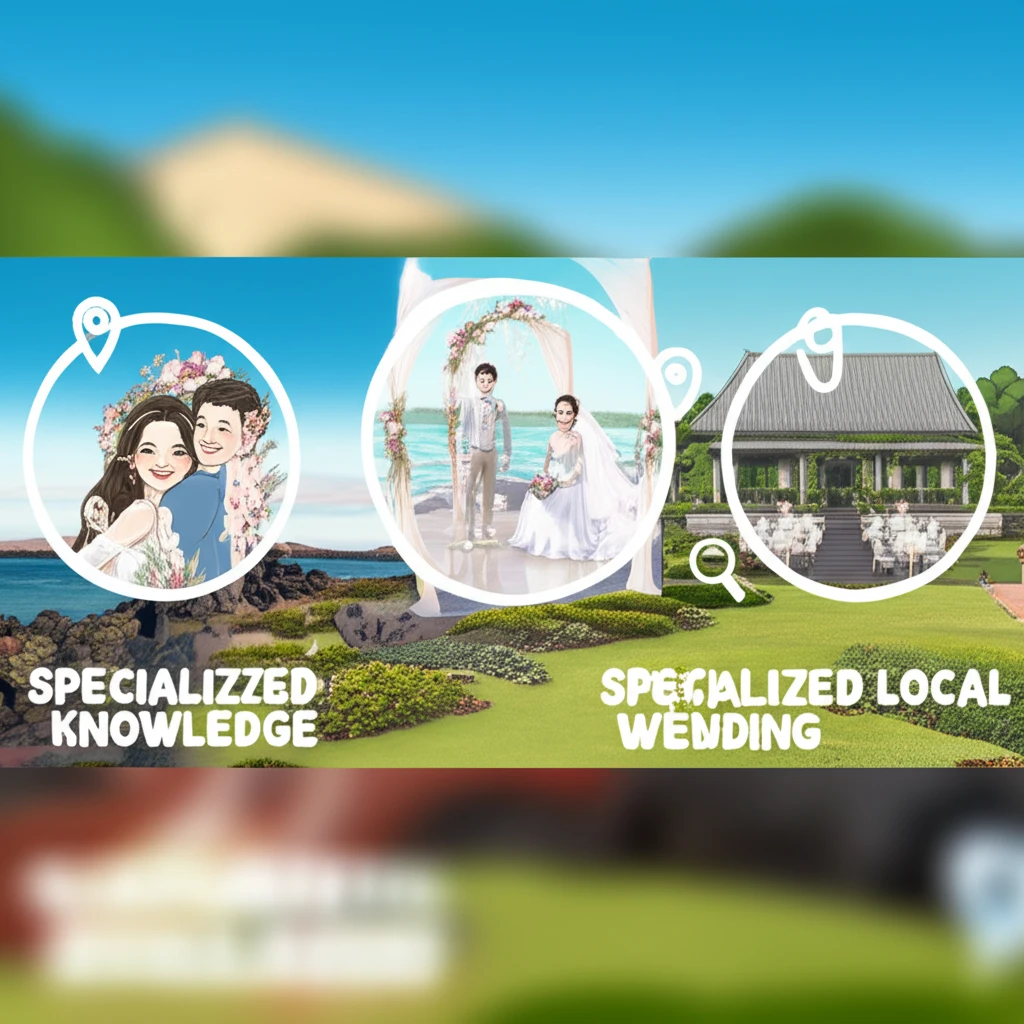 웨딩 박람회 컨설팅 장면