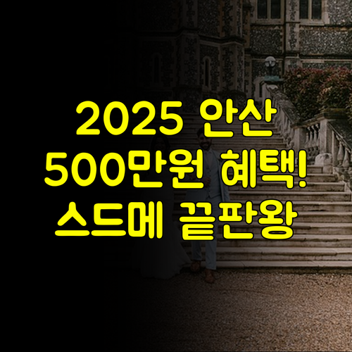 안산 결혼박람회 2025 일정 웨딩홀 스드메 500만원 혜택 총정리
